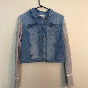 American Rag Jean Jacket/Hoodie (Juniors XXL)
